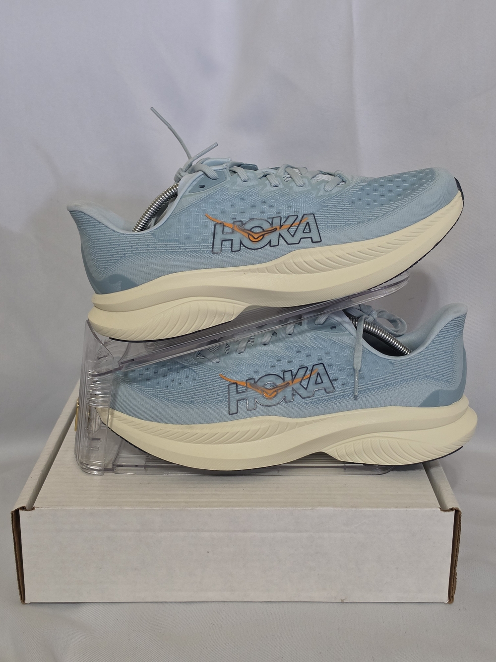 HOKA Mach 6 'Clear Sea' US Men Size 9.5D (NWOT)